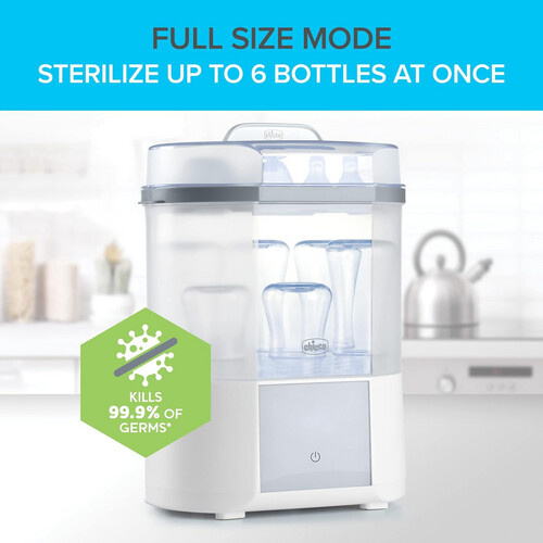 Chicco Advanced Electric Steam Sterilizer & Dryer – White