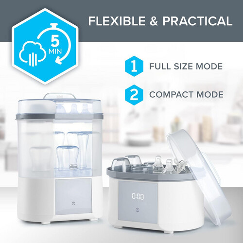 Chicco Advanced Electric Steam Sterilizer & Dryer – White