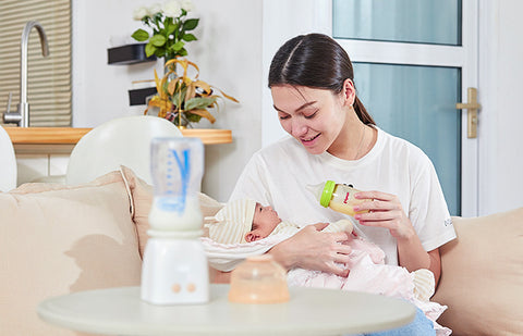 BabyBond Portable Rechargeable Bottle Warmer for Breastmilk & Formula
