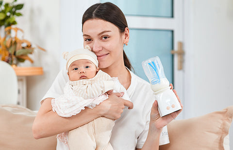 BabyBond Portable Rechargeable Bottle Warmer for Breastmilk & Formula