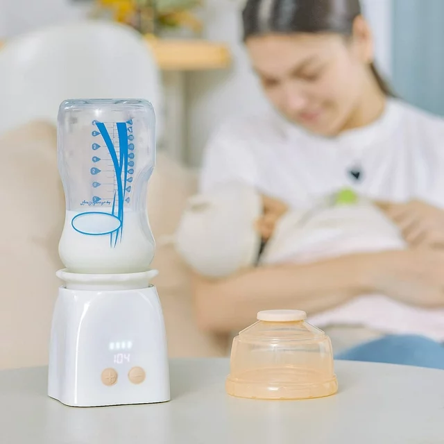 BabyBond Portable Rechargeable Bottle Warmer for Breastmilk & Formula
