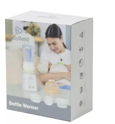 BabyBond Portable Rechargeable Bottle Warmer for Breastmilk & Formula