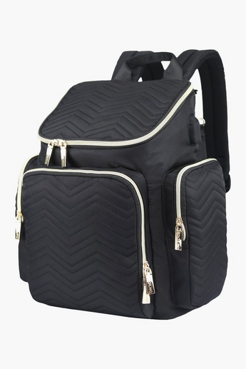 Colorland Georgia Baby Changing Backpack with USB Charging Port & Stroller Hooks