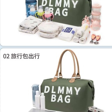 DLMMY Multifunctional Diaper Bag Travel Tote