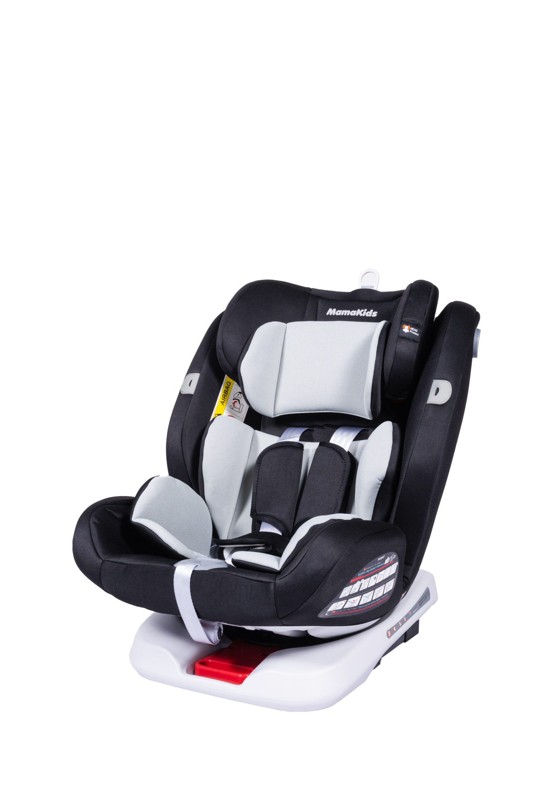 MamaKids 360° Rotating ISOFIX Car Seat for Newborn to 36kg