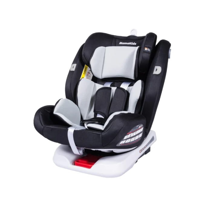 MamaKids 360° Rotating ISOFIX Car Seat for Newborn to 36kg