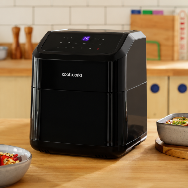 Cookworks Digital Air Fryer 5L KDF-596D – Healthy Oil-Free Cooking