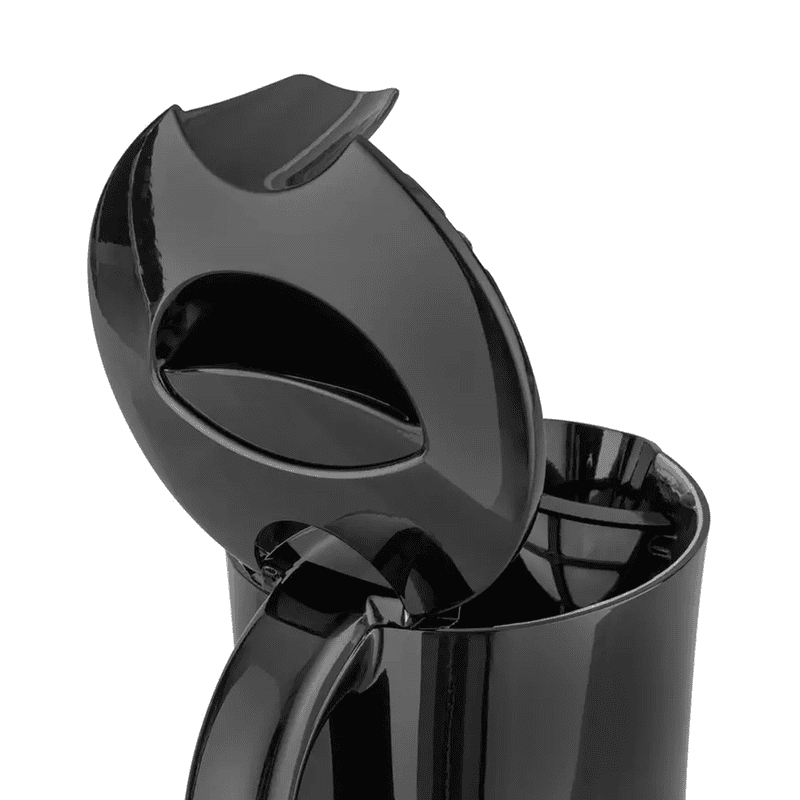 Cookworks 1.7L Plastic Kettle Black – Fast Boil Cordless Electric Kettle