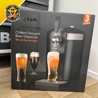 Salter Professional Chilled Draught Beer Dispenser EK4919 – 5L Keg System with CO₂ Control