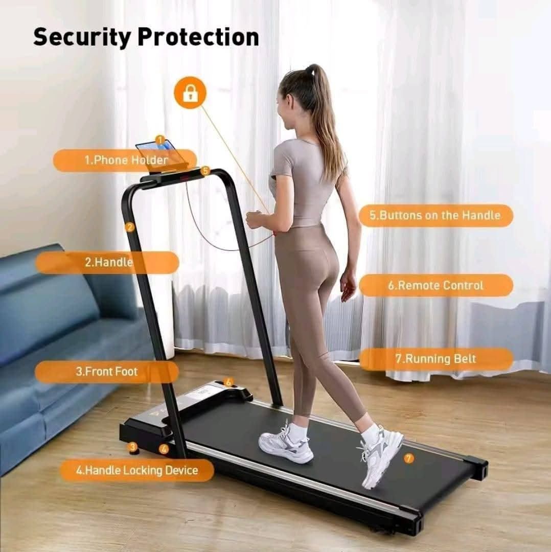 Formill FT51 2-in-1 Foldable Walking Pad Treadmill with Remote Control