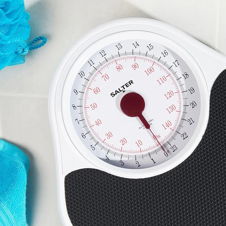 Salter Doctor Style Mechanical Bathroom Scale Analog Weighing Scale No Batteries