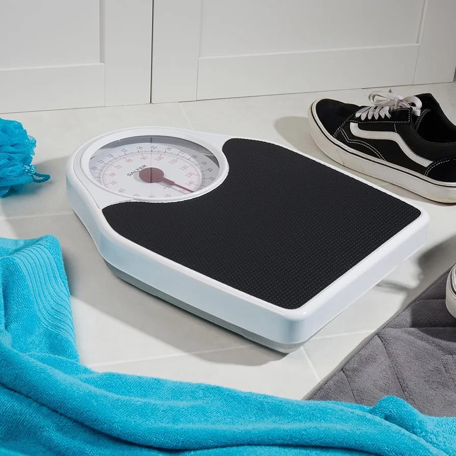 Salter Doctor Style Mechanical Bathroom Scale Analog Weighing Scale No Batteries
