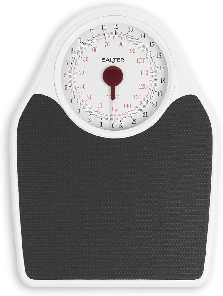 Salter Doctor Style Mechanical Bathroom Scale Analog Weighing Scale No Batteries