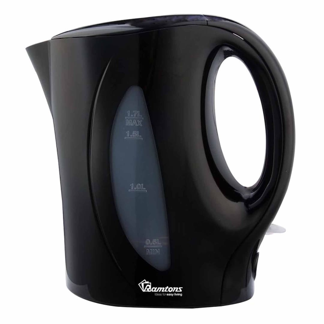 Ramtons RM/594 1.7L Corded Electric Kettle Black – 2200W Fast Boil