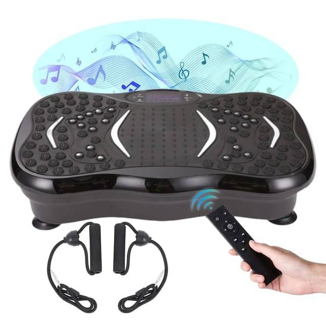 Bluetooth Vibration Plate Massage Platform – Full Body Workout & Muscle Toning Machine