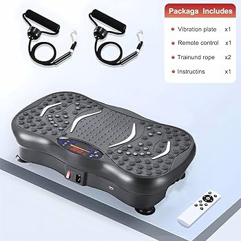 Bluetooth Vibration Plate Massage Platform – Full Body Workout & Muscle Toning Machine