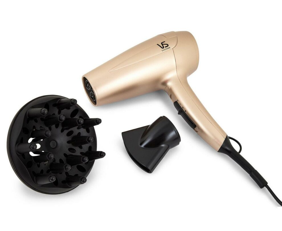 AC Motor Hair Dryer with Diffuser & Concentrator | Salon Performance Dryer