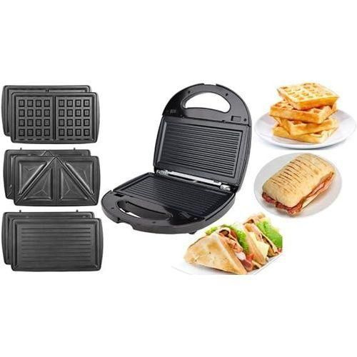 Sokany 3-in-1 Sandwich Maker | Waffle, Grill & Toastie Plates