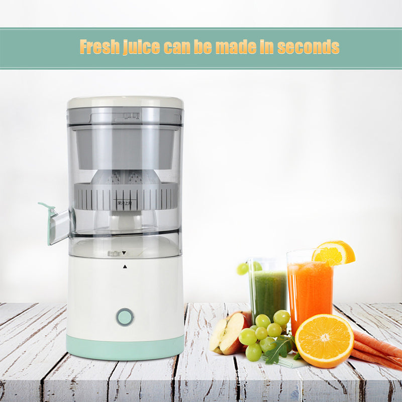 Portable USB Rechargeable Electric Citrus Juicer – 500ml Automatic Orange & Lemon Juicer