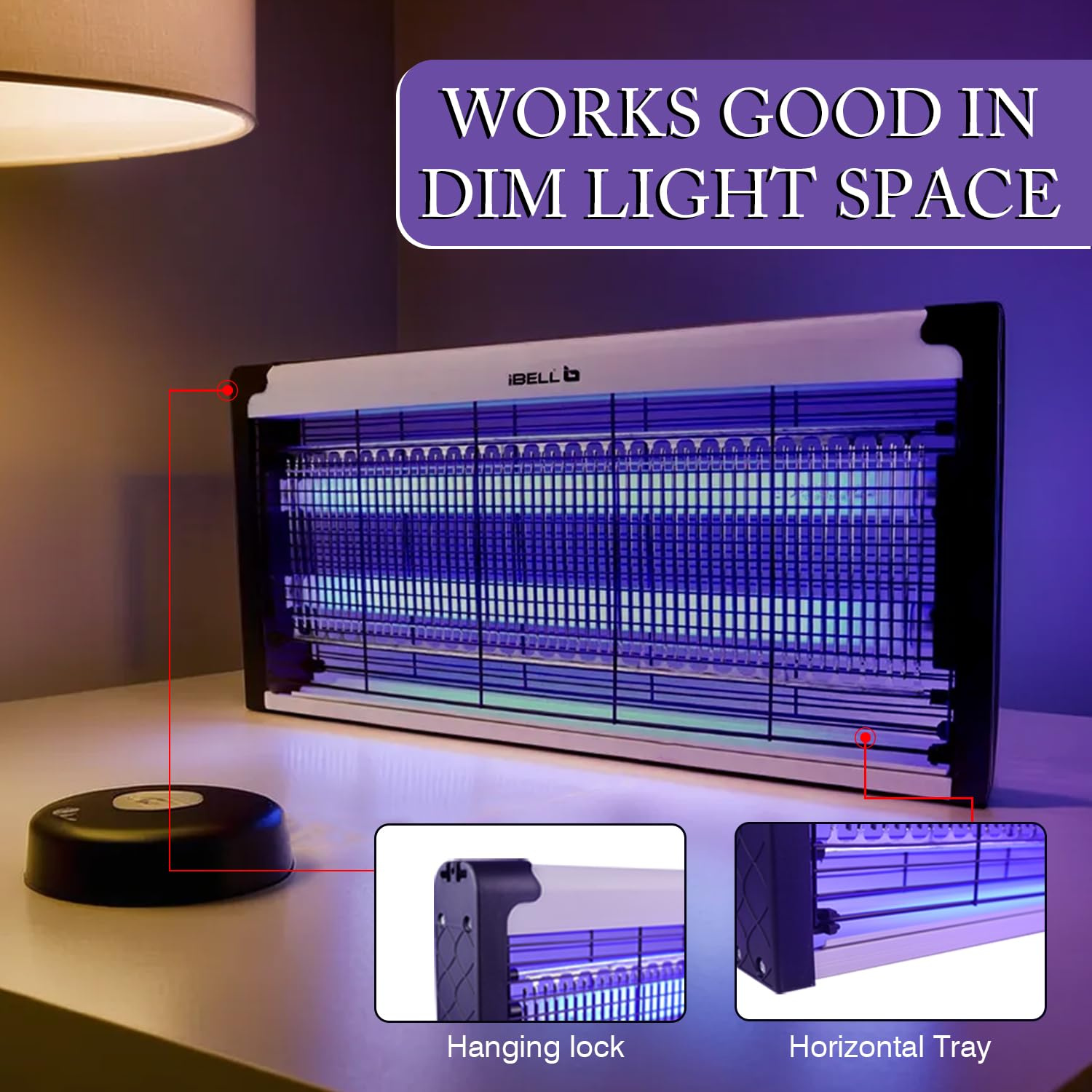 Electric Pest Killer UV Lamp – Indoor Mosquito & Fly Zapper