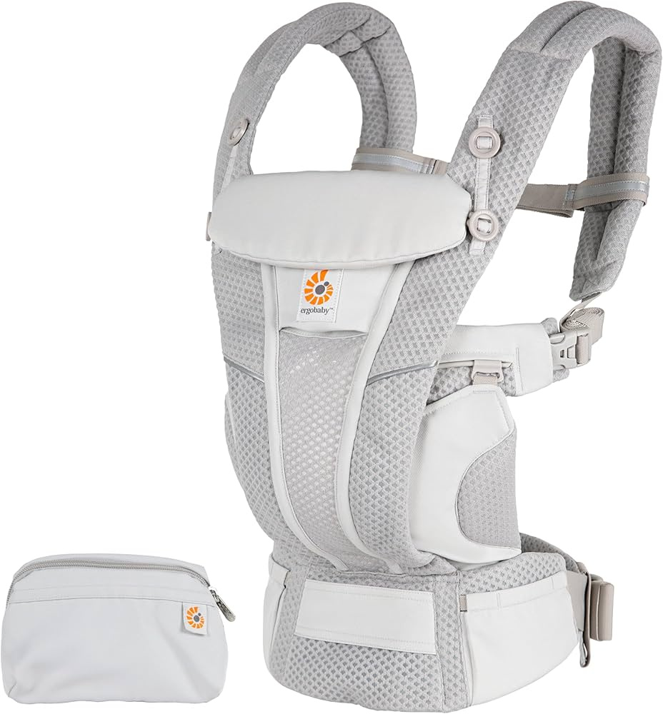 Ergobaby Omni Breeze SoftFlex Mesh Baby Carrier – Pearl Grey