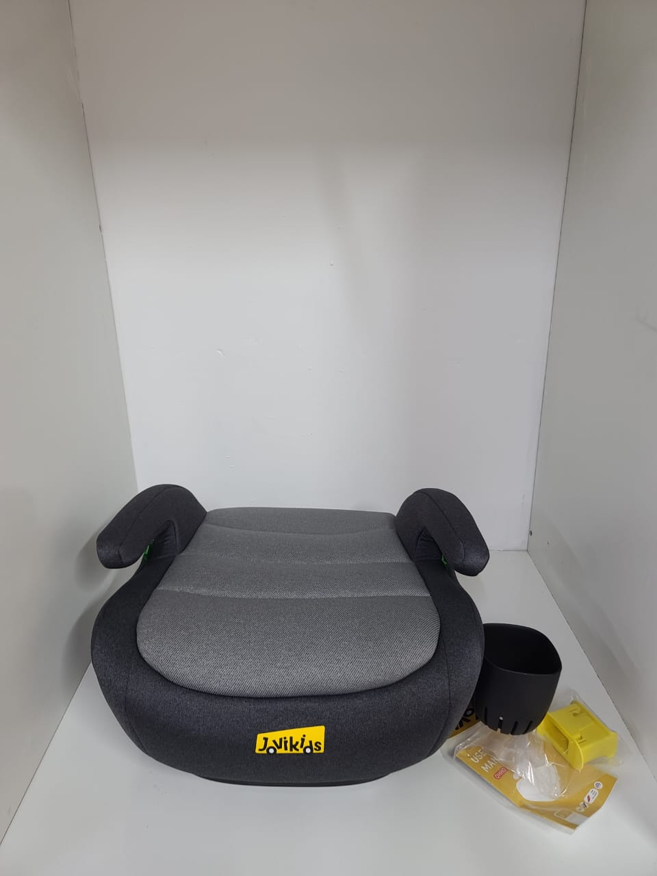 Jovikids OHHO+ I-Size ISOFIX Booster Car Seat – Gray (125–150cm / 6–12 Years)