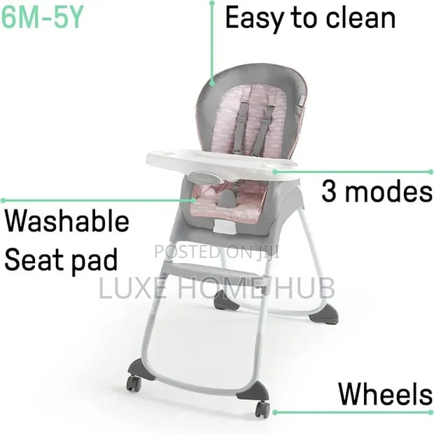 Ingenuity Trio 3-in-1 Convertible High Chair