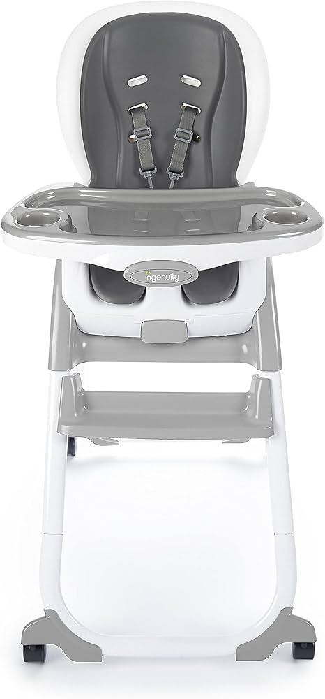 Ingenuity SmartClean Trio Elite 3-in-1 High Chair – Gray