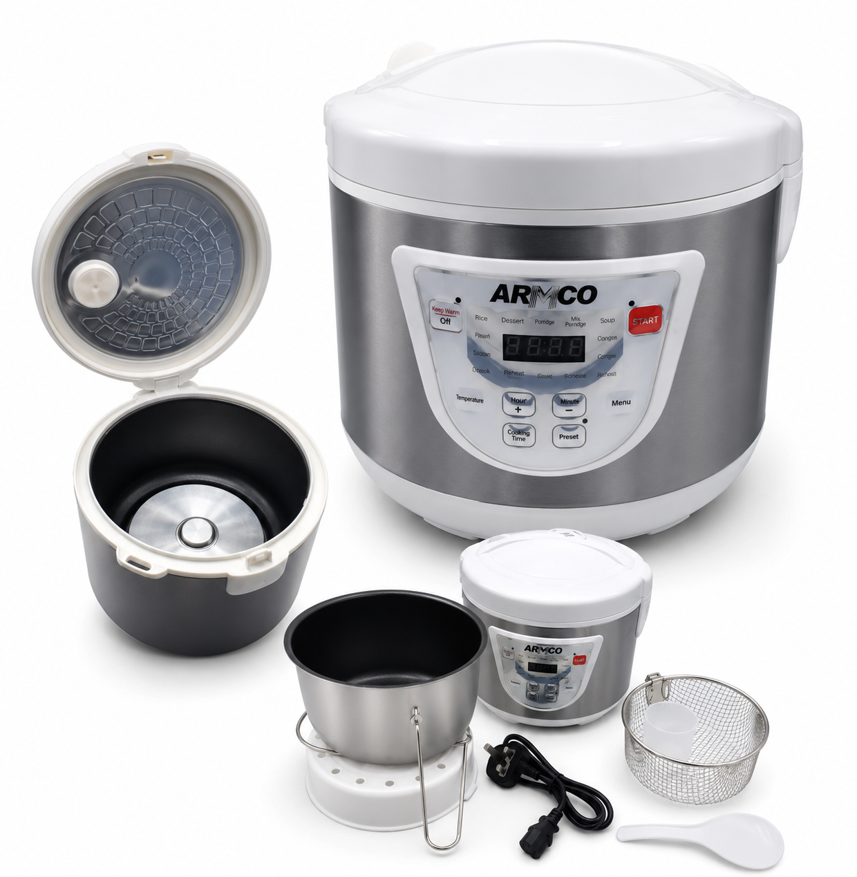 ARMCO 4L Rice Cooker & Fryer – Multi-Function Electric Cooker | Buy Online Kenya